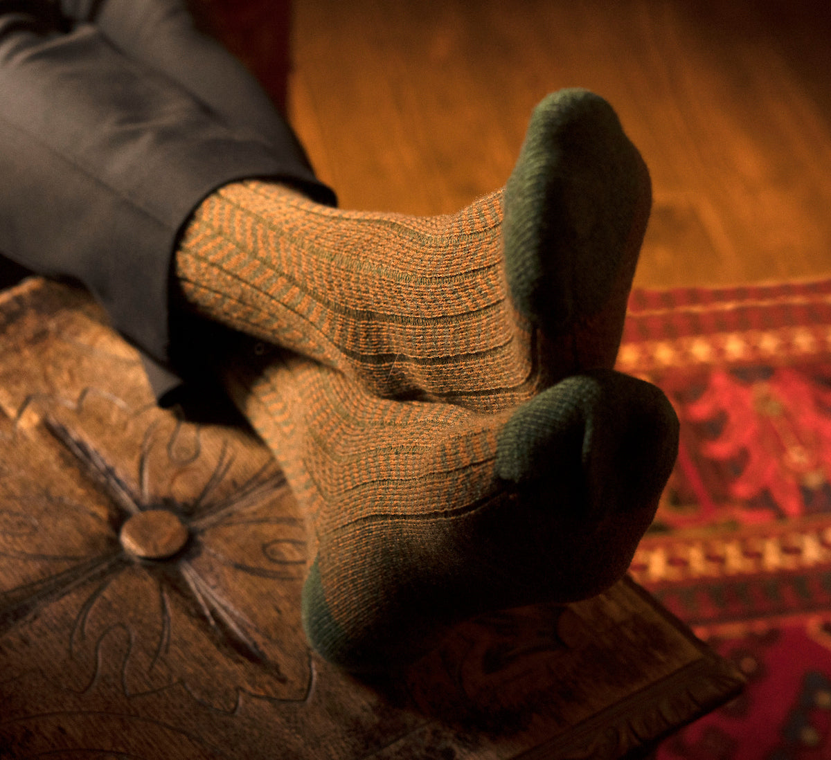 Men's socks cashmere/nylon