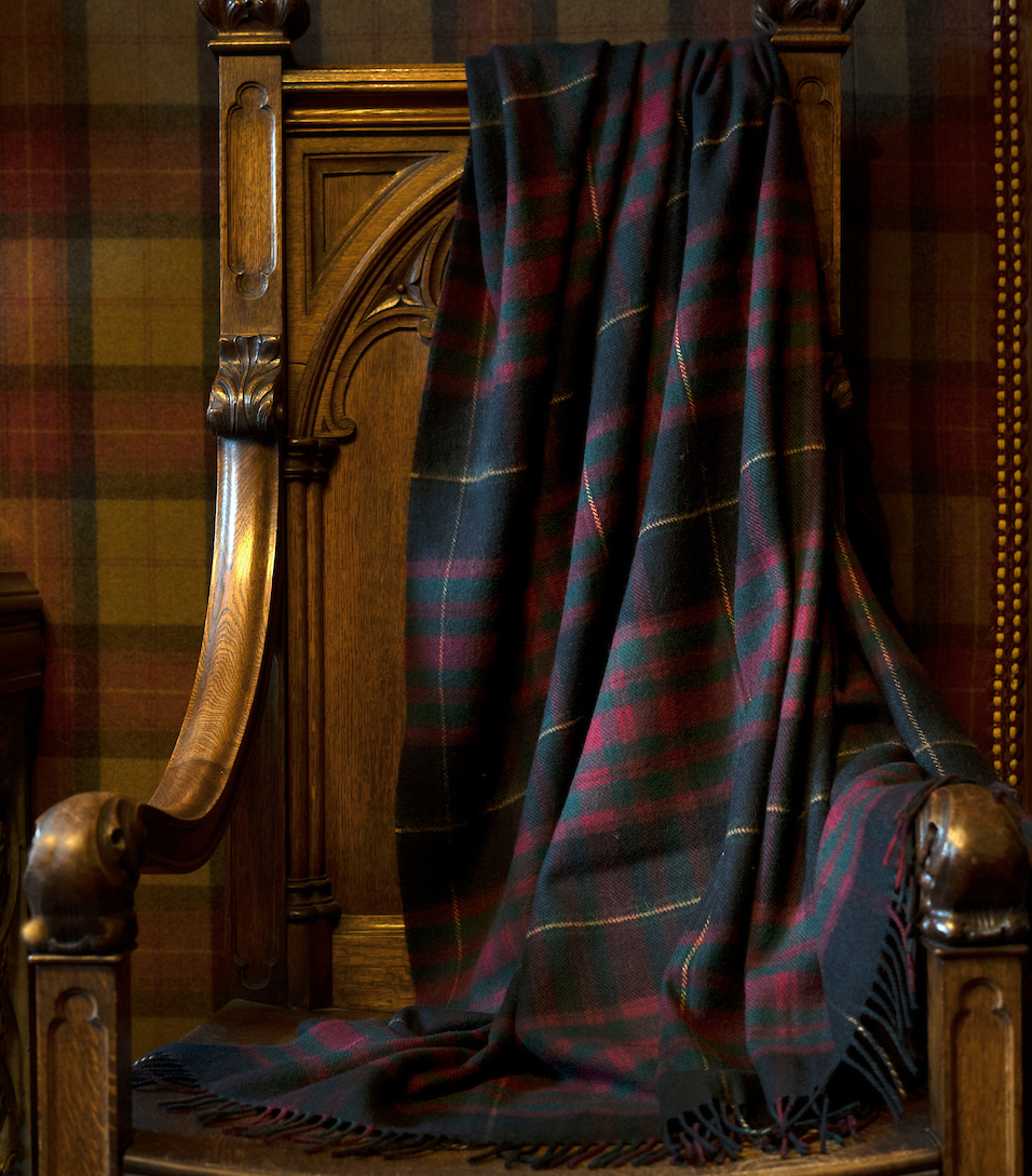 Tartan Lambswool throw