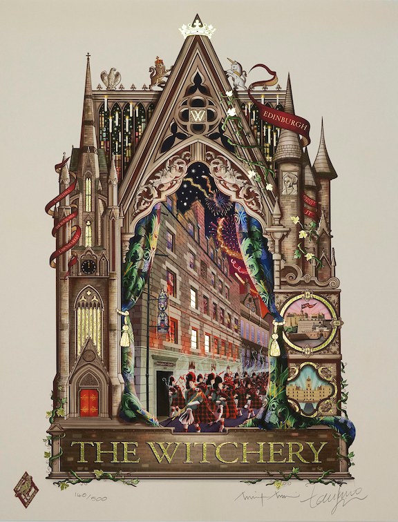 minalima アートプリント 世界250枚限定】ハリーポッター アート