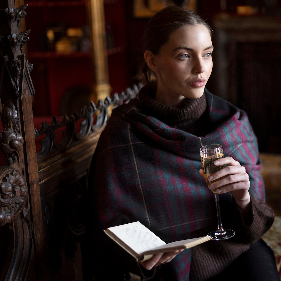 Tartan Lambswool Shawl