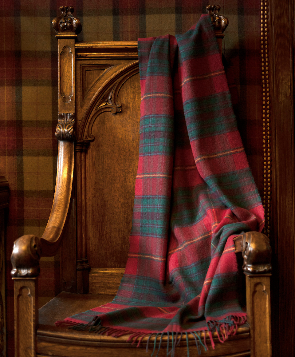 Tartan Lambswool Shawl