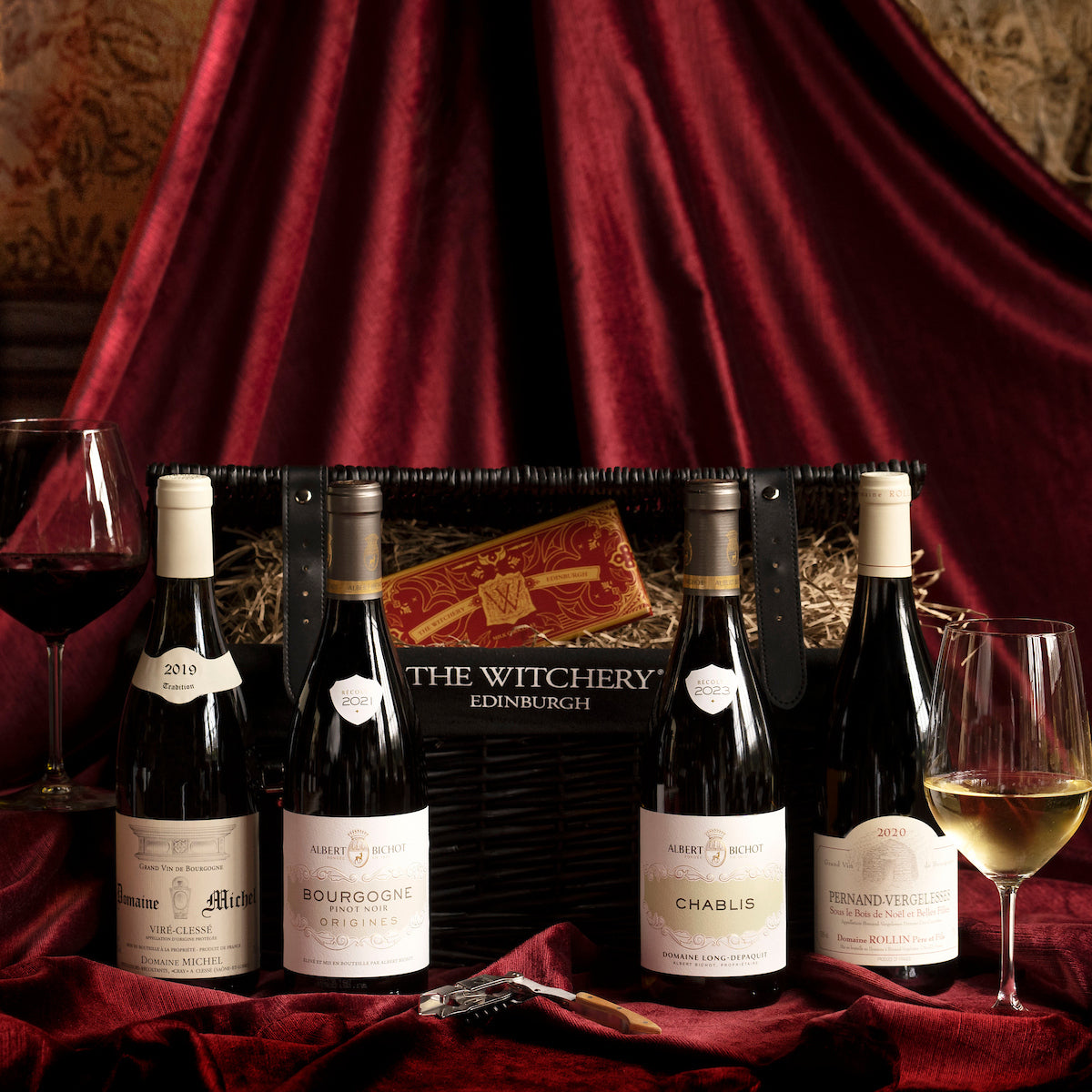 Burgundy Mixed Hamper