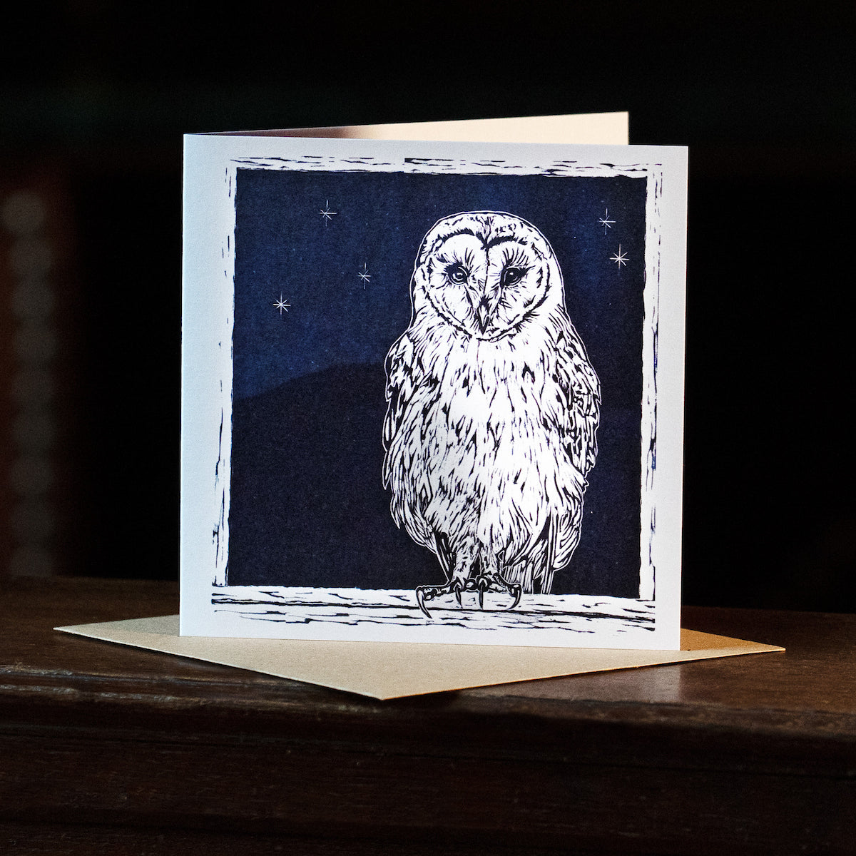 Owl Stars card