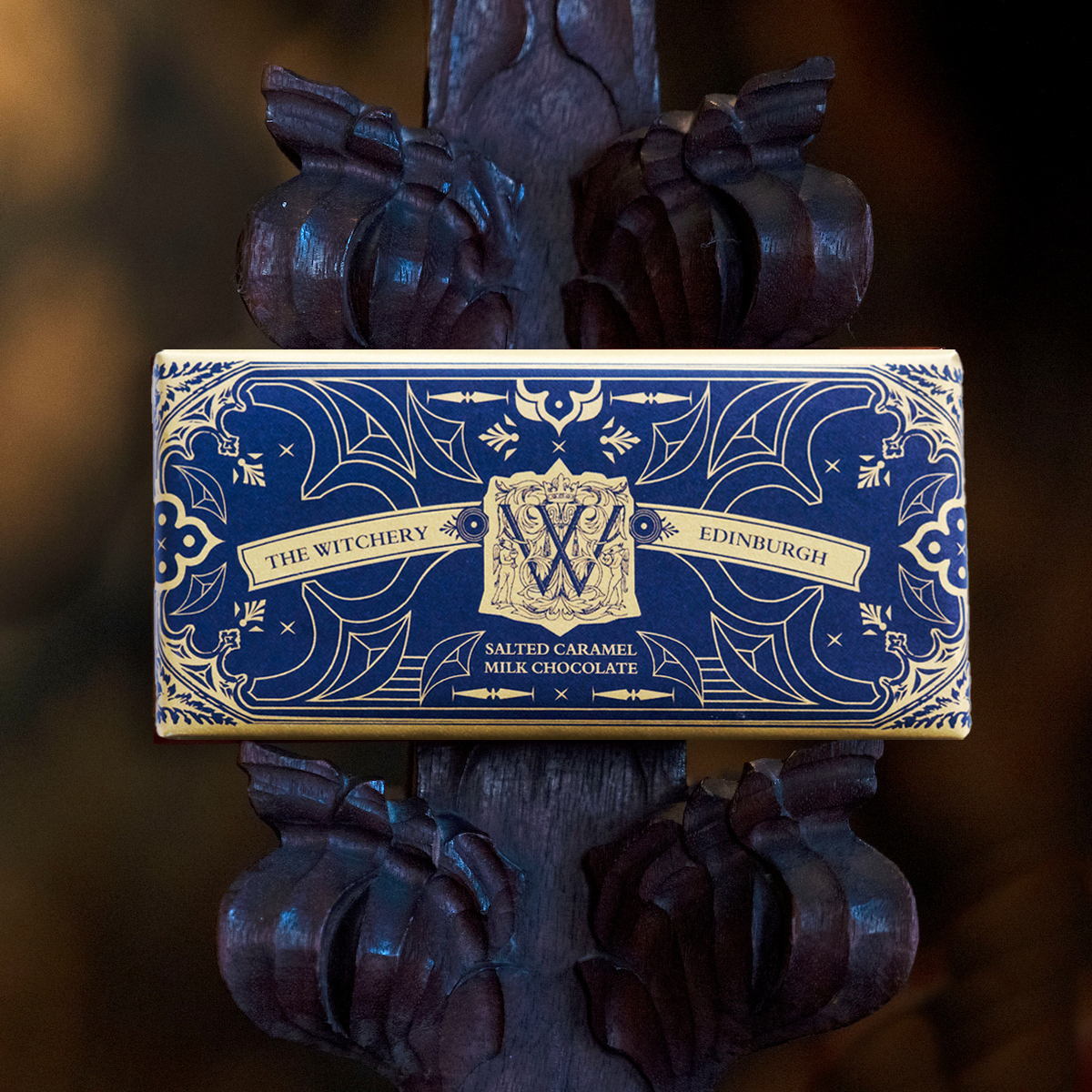 Witchery salted caramel chocolate bar