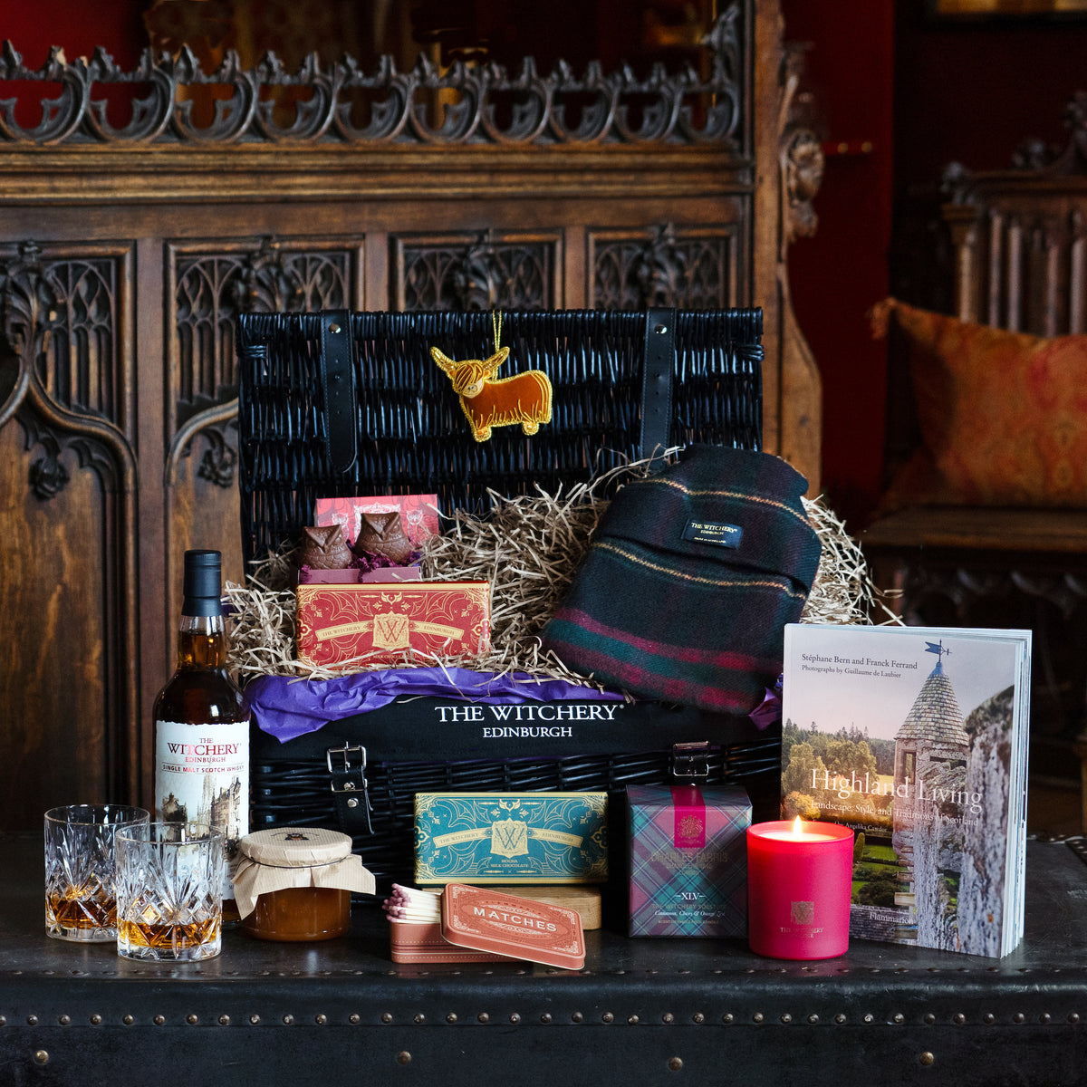 The Cosy Fireside Collection Hamper with Whisky