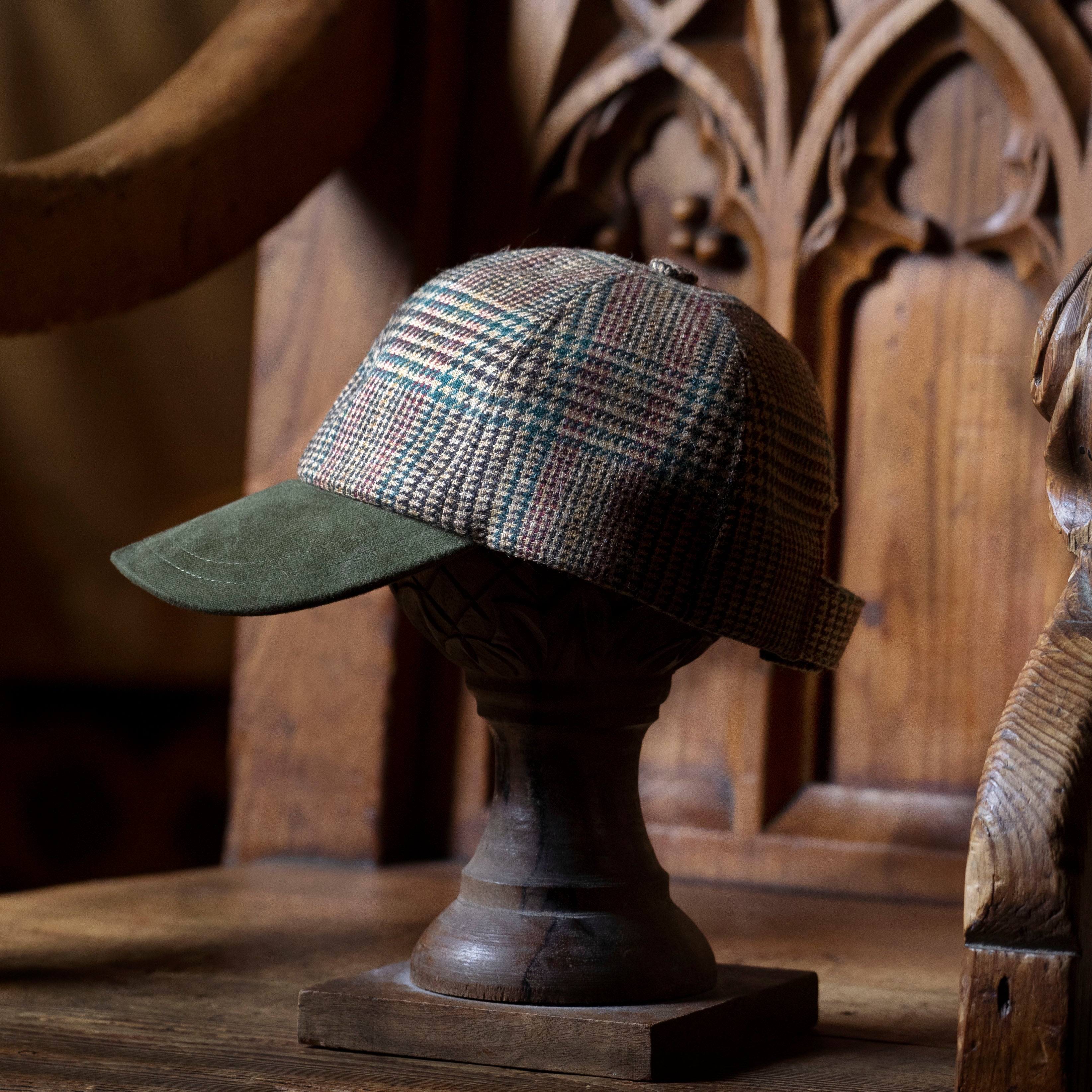 Tweed Baseball Cap: small