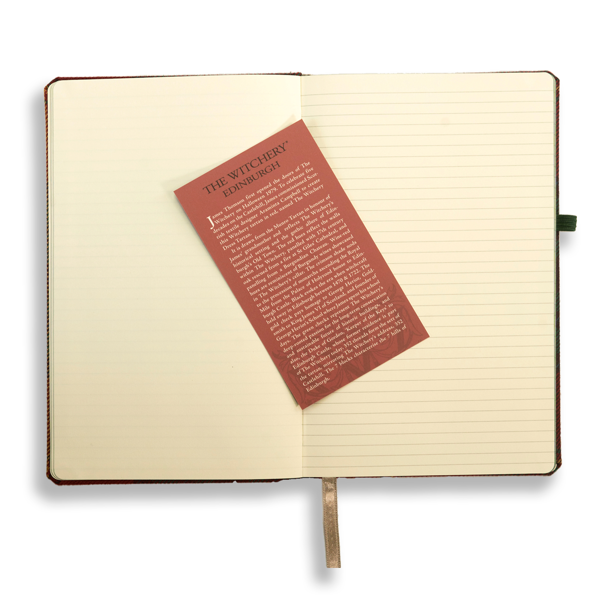 Covered notebook