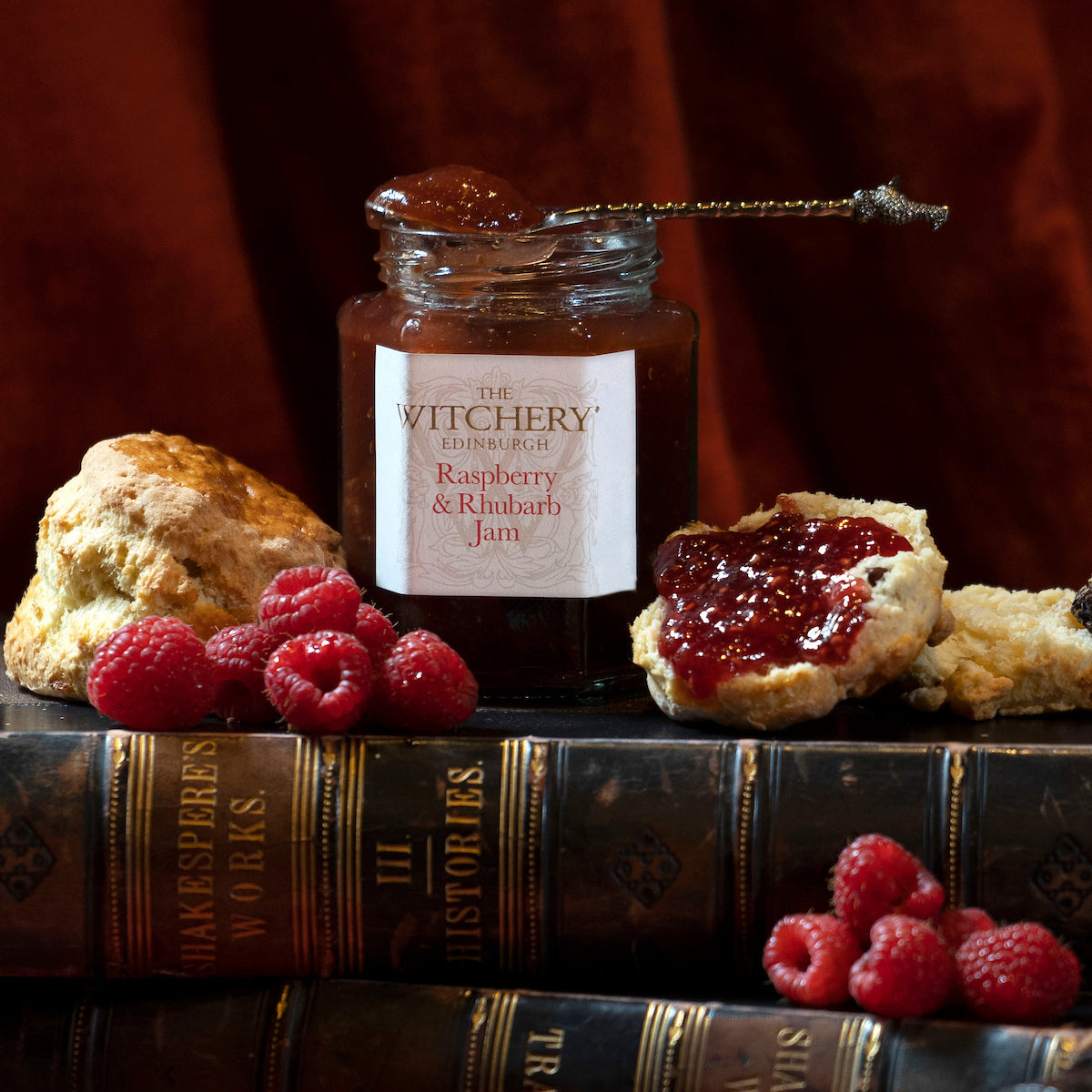 Raspberry & Rhubarb Jam