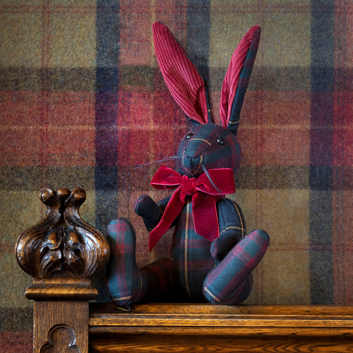 'Ramsay' the Black Tartan Rabbit
