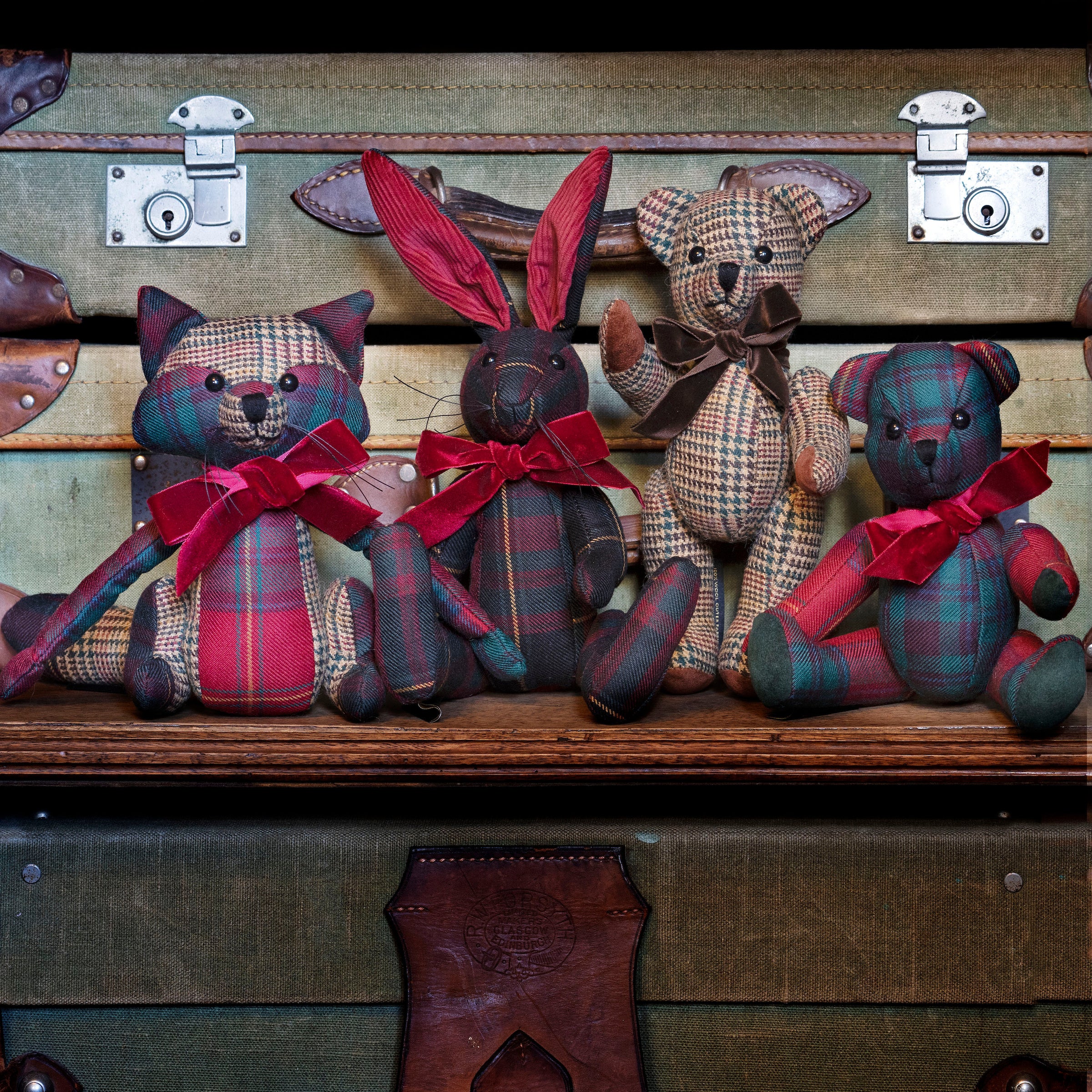 'Ramsay' the Black Tartan Rabbit