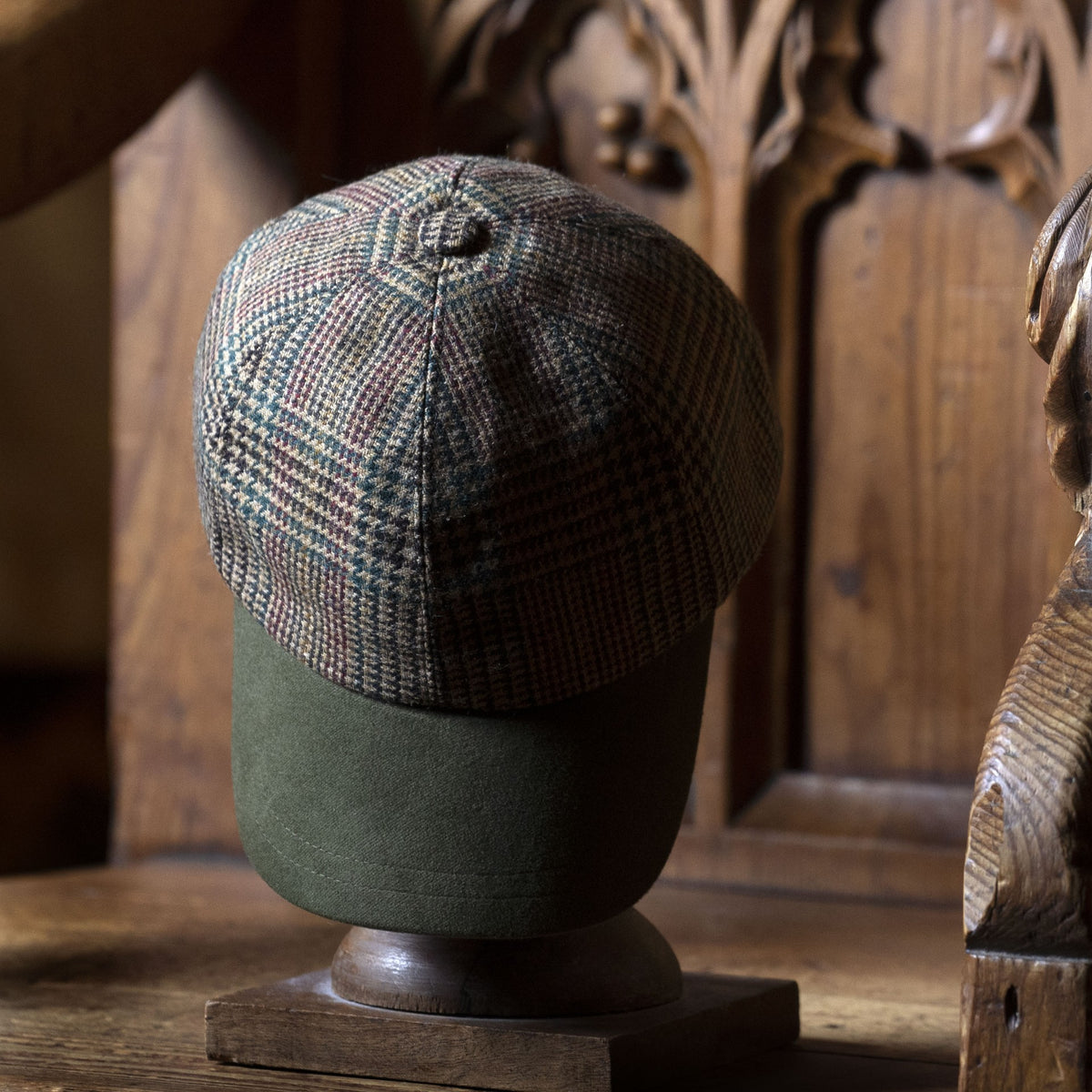 Tweed Baseball Cap: small