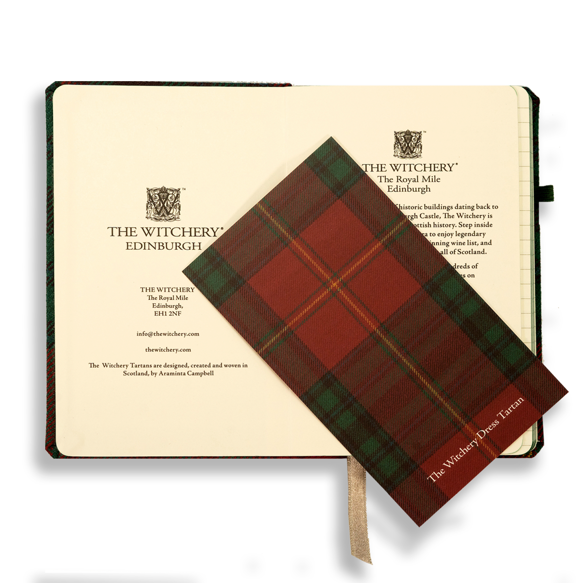 Covered notebook